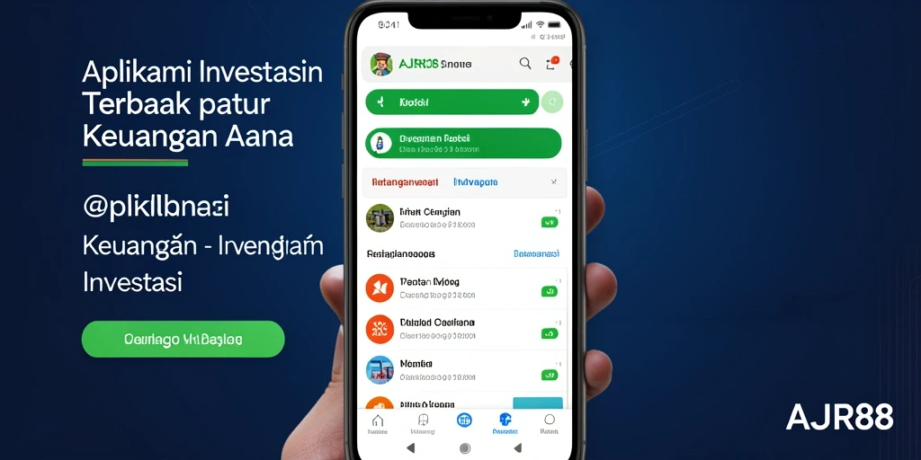 Screenshot AJR88 yang menunjukkan dashboard investasi yang lengkap.