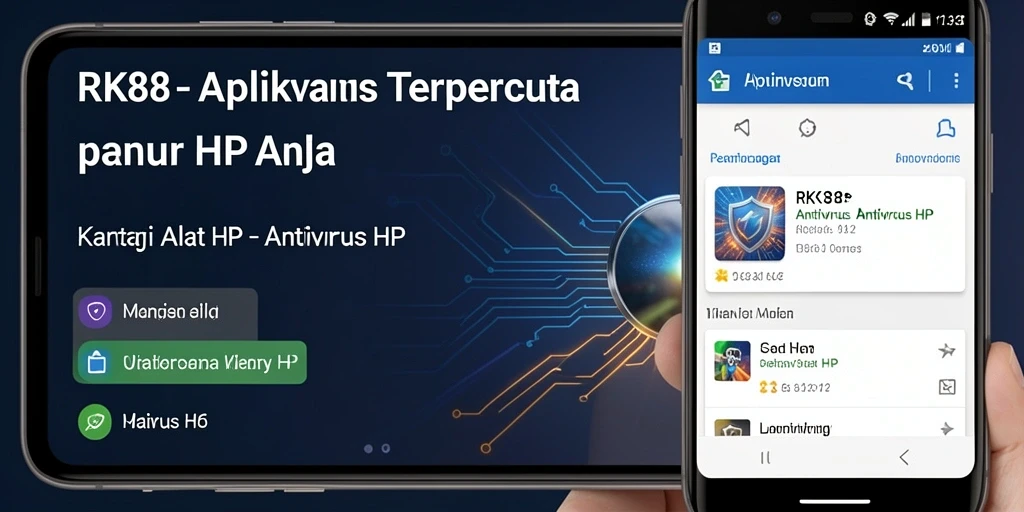 Tampilan antarmuka utama RK88 untuk perlindungan antivirus yang efektif.