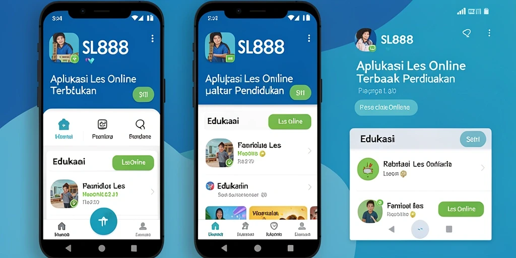 Tampilan antarmuka SL888 yang interaktif dan mudah digunakan.